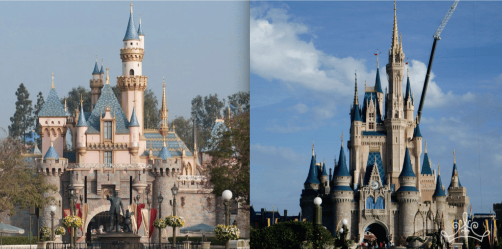 Similar But Not The Same - Disneyland & Magic Kingdom