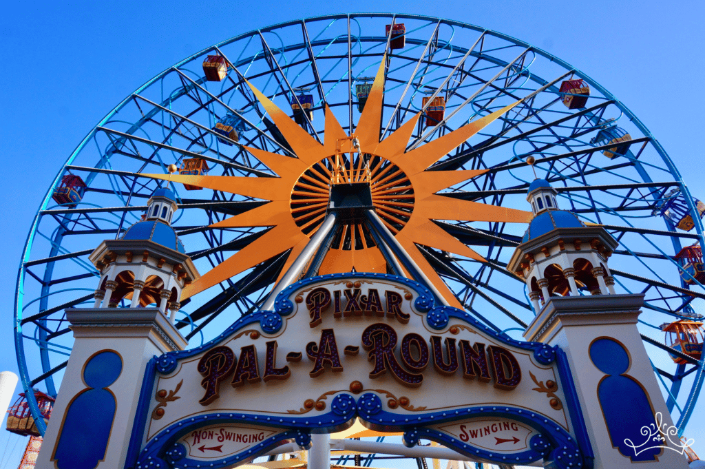 Pixar Pal-a-round In California Adventure's Pixar Pier