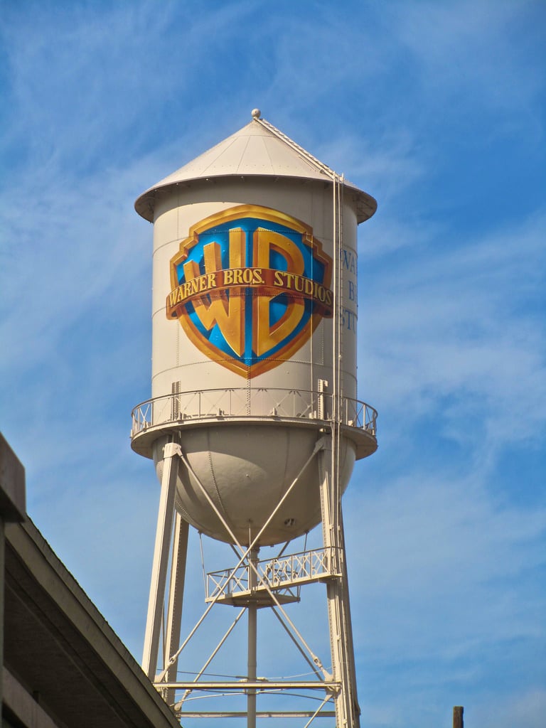 Hollywood Water Tower On California Adventures Backlot