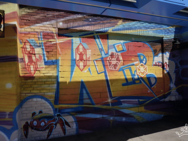 Miles' Graffiti Wall